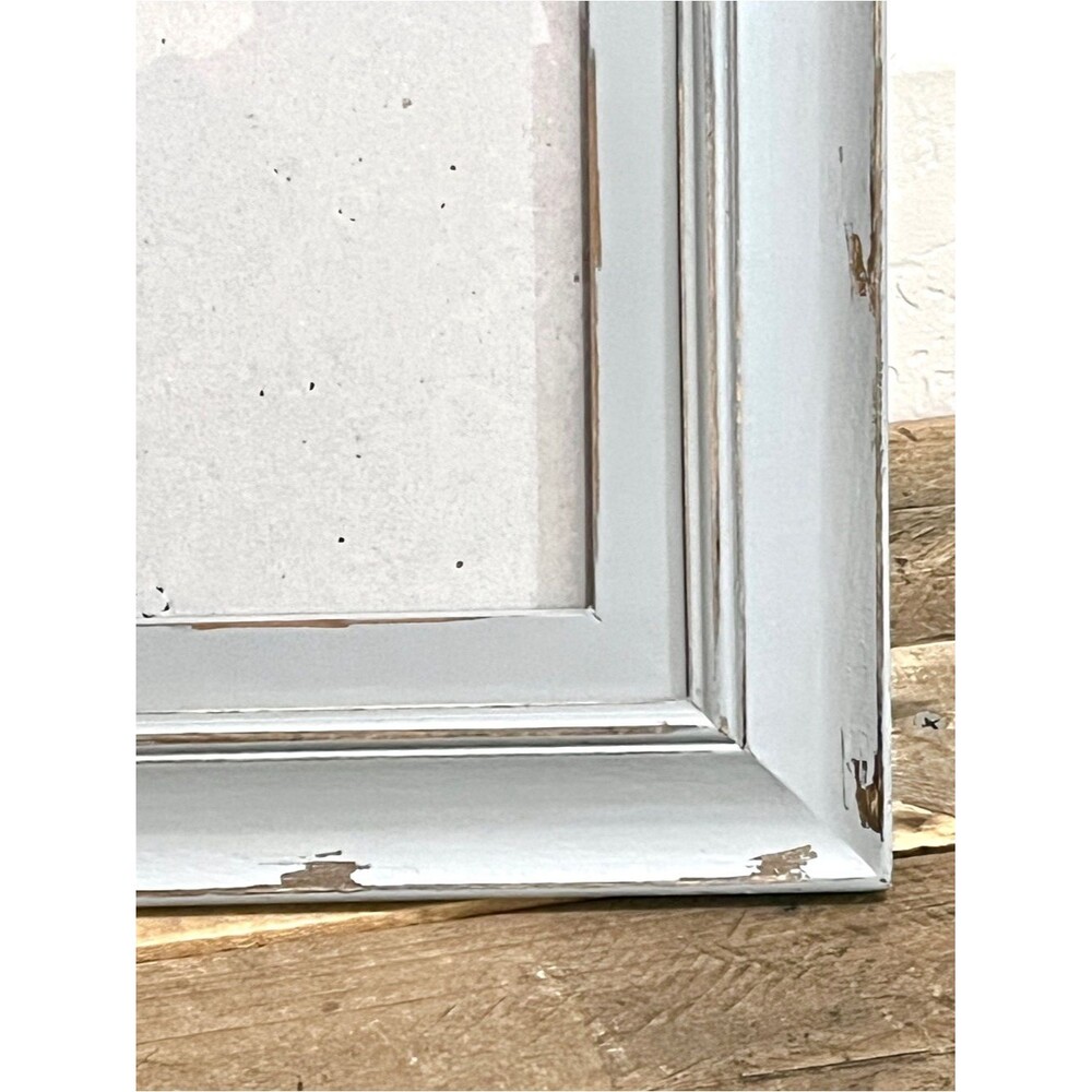 Azzure Home Distressed Gray Shabby Chic Wooden Photo Frame - Picture 2 of 4